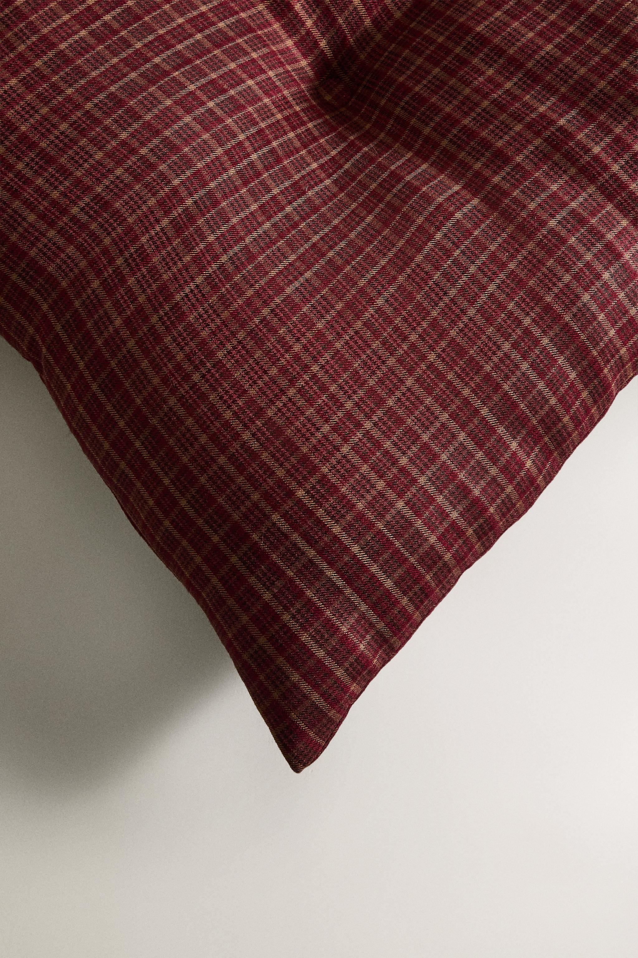 CHECK PET FLOOR CUSHION CHRISTMAS